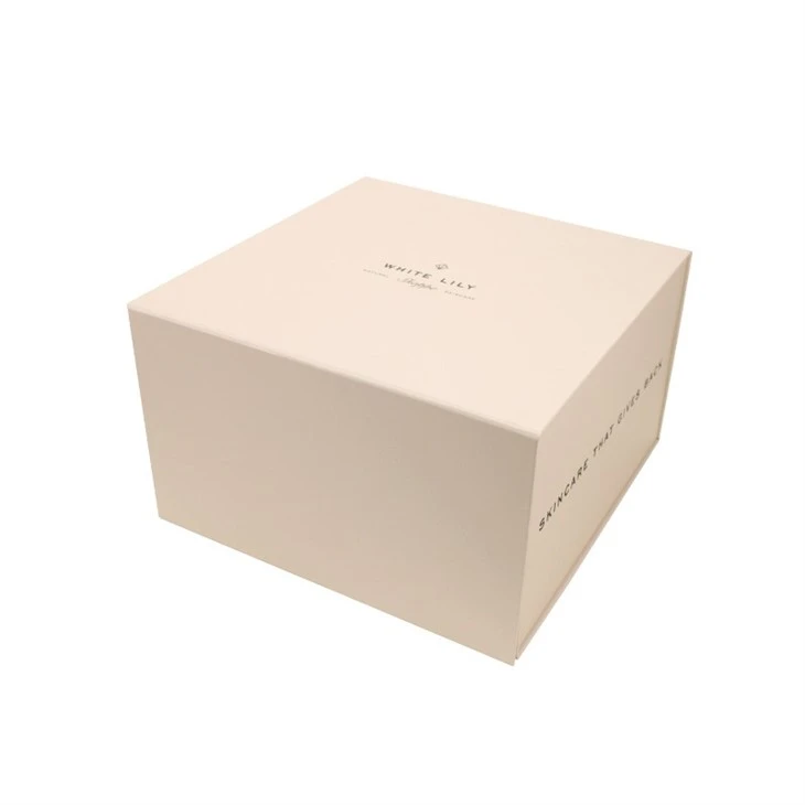 Magnetic Closure Flip Cover Cardboard Paper Box (3)